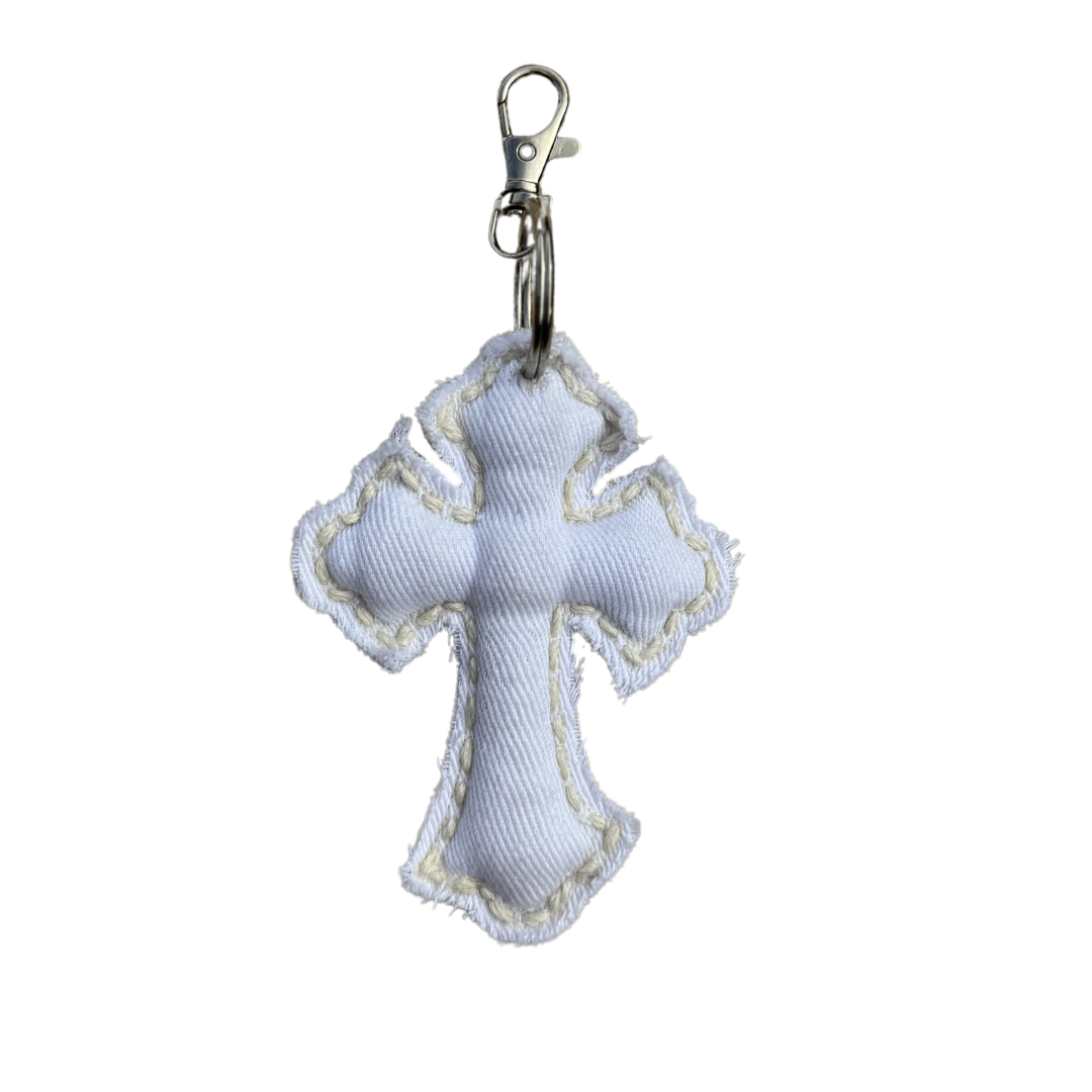 White Crossed